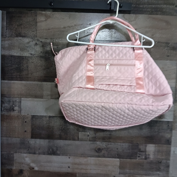 Pink Quilted Women's Bag - Picture 3 of 7
